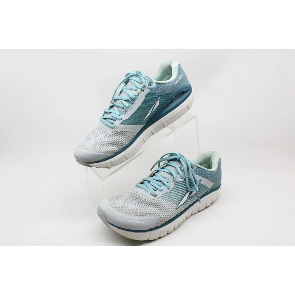 Altra Provision 4.0 Womens Running Shoes Blue Grey ALOA4QTQ416 Size 9.5